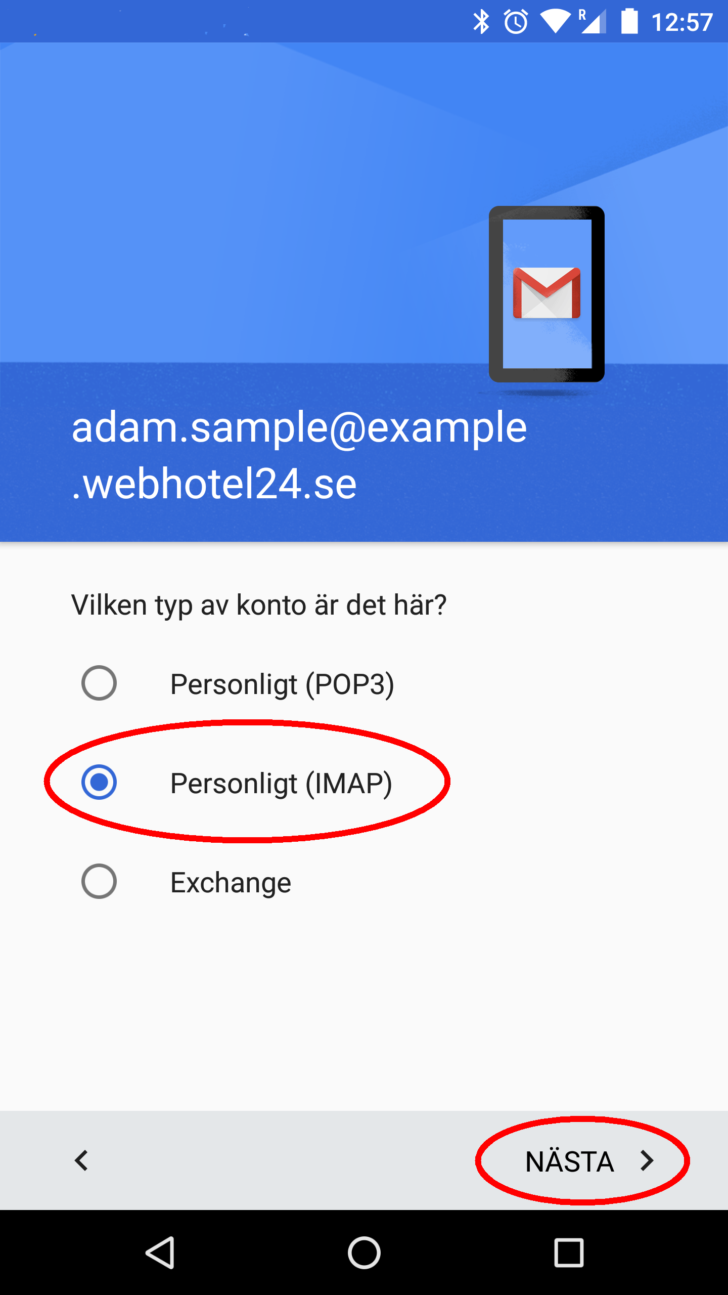 Android Gmail IMAP 05