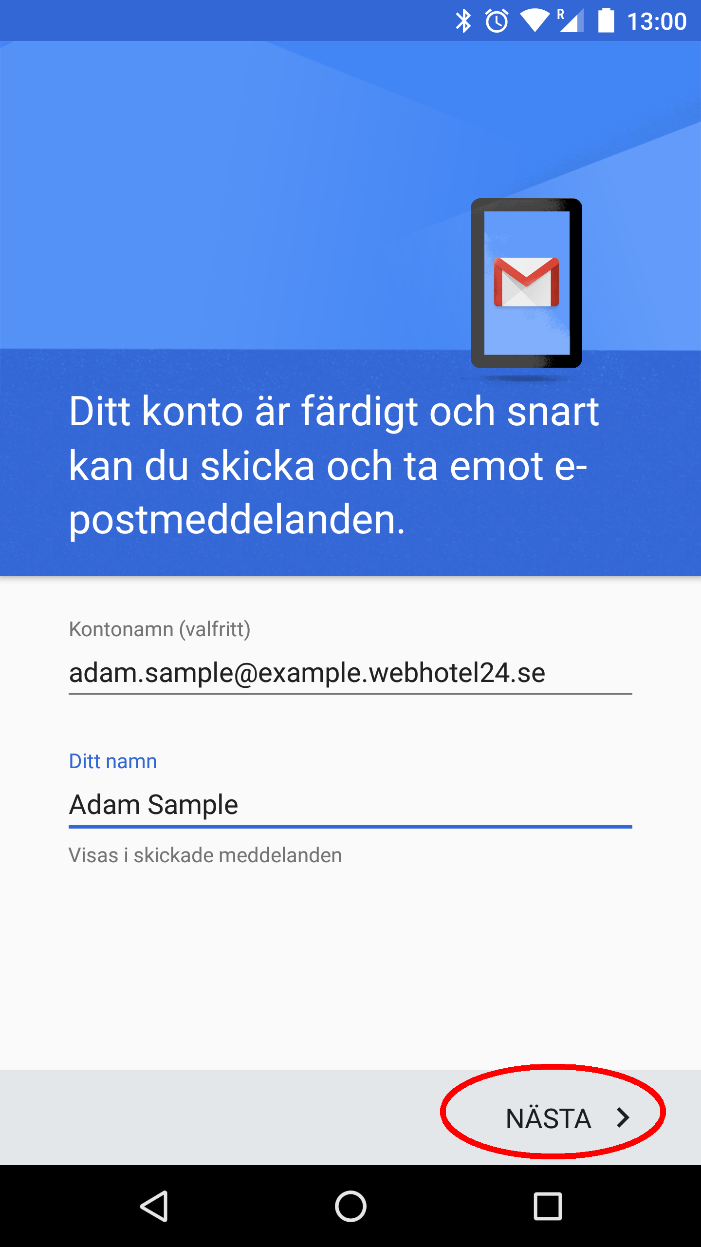 Android Gmail IMAP 10