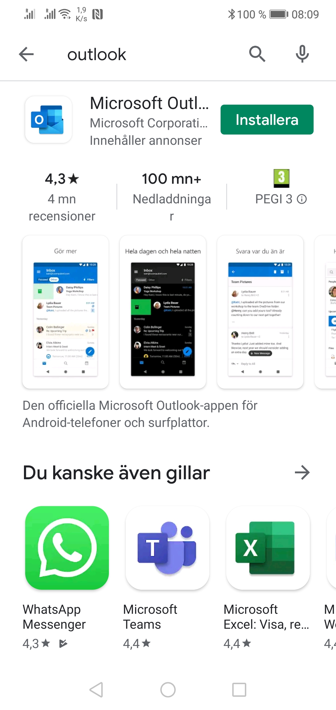 Outlook Android 01