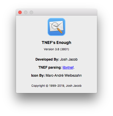 Öppna winmail.dat på Mac med TNEF's Enough